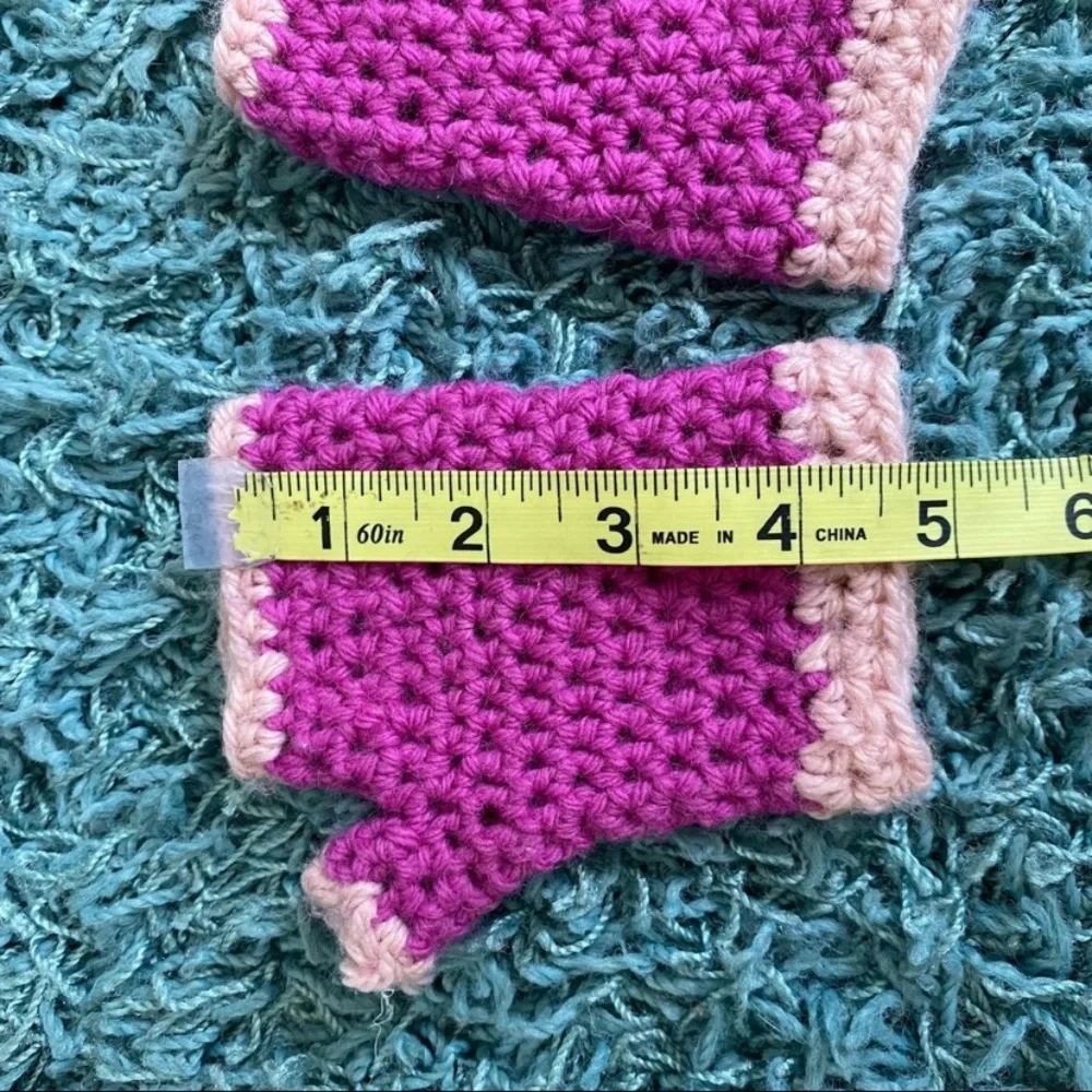 Girls Fingerless Mittens Size 2T-3T